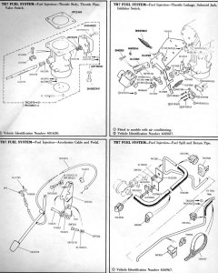 TR7-Efi-Throttle-linkage-Fuel-spill-return-pipe-cable-accelerator