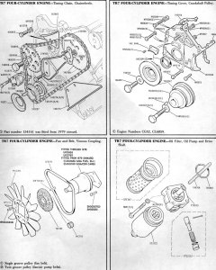 TR7-Timing-Chain-Crankshaft-Pully-Fan-Belt-Oil-Pump