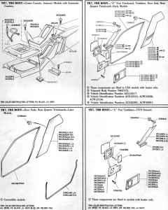 TR7-TR8-Auto-gearboc-trim-interior-door-seals-a-post-trim-foot-well-air