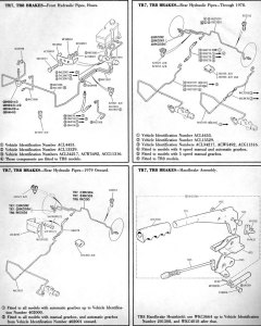 TR7-TR8-Brake-pipes-handbrake