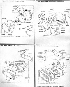 TR7-TR8-Headlight-Indicator-Fog-Hinge-Mechanisum