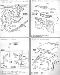 TR7-TR8-Pannels-Wheel-arch-Plenum-A-post-roof
