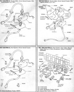 TR7-TR8-Speedo-cable-Facia-switches-dash-switches-hazard-fog-light-switch-