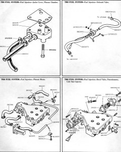 TR8-Fuel-system-Plenum-hoses-decel-valve-cold-start-injector-solenoid-valve