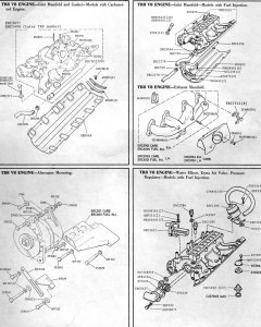 TR8-inlet-manifold-alternator-mounting-Extra-air-valve-pressure-regulator